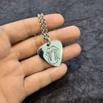 Chrome Hearts - Rolling Stones Guitar Pick Charm