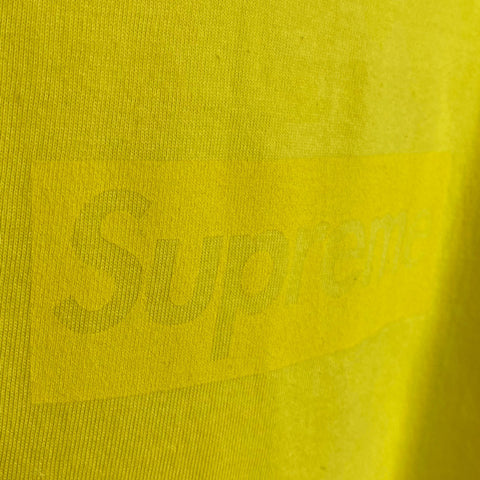 Tonal Box Logo Tee Yellow
