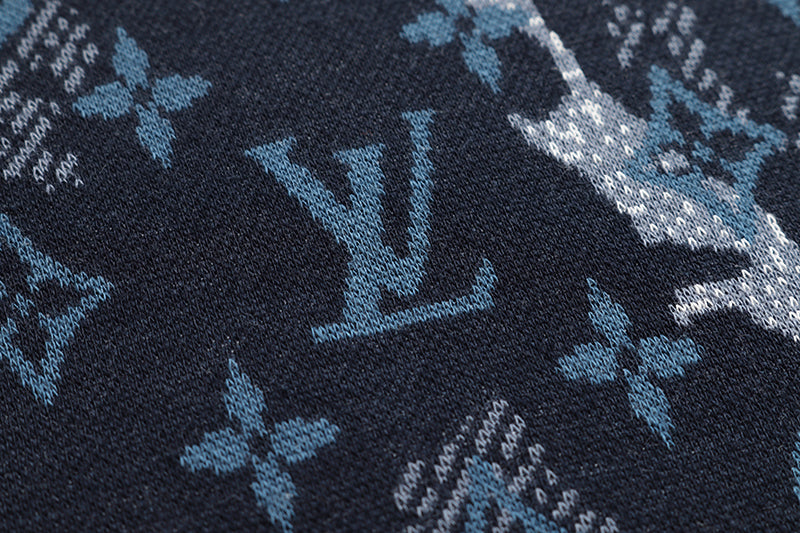 Louis Vuitton Blue Denim 'Tapestery Monogram' Shirt