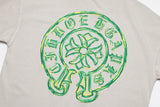 Chrome Hearts - Horseshoe Graffiti Cross Print Washed T-Shirt White