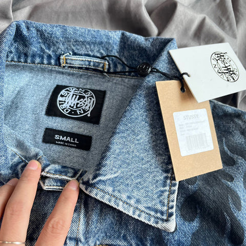 Stüssy x Dries van Noten – Stencil Denim Jacket – Tenisshop.la