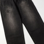 Balenciaga Patched Pockets baggy Jeans in Black