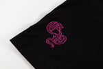 Chrome Hearts - Horseshoe Pink Cross Fleur Pin T-shirt Black