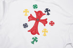 Chrome Hearts - Multi Cross Pin Logo T-Shirt White