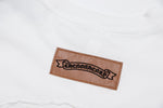 Chrome Hearts - Horseshoe Logo + Fleur de Lis Pin T-Shirt White