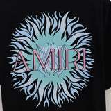 AMIRI logo-print cotton T-shirt. Black