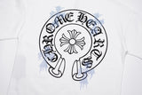 Chrome Hearts - Logo Cross Diamond T-Shirt White