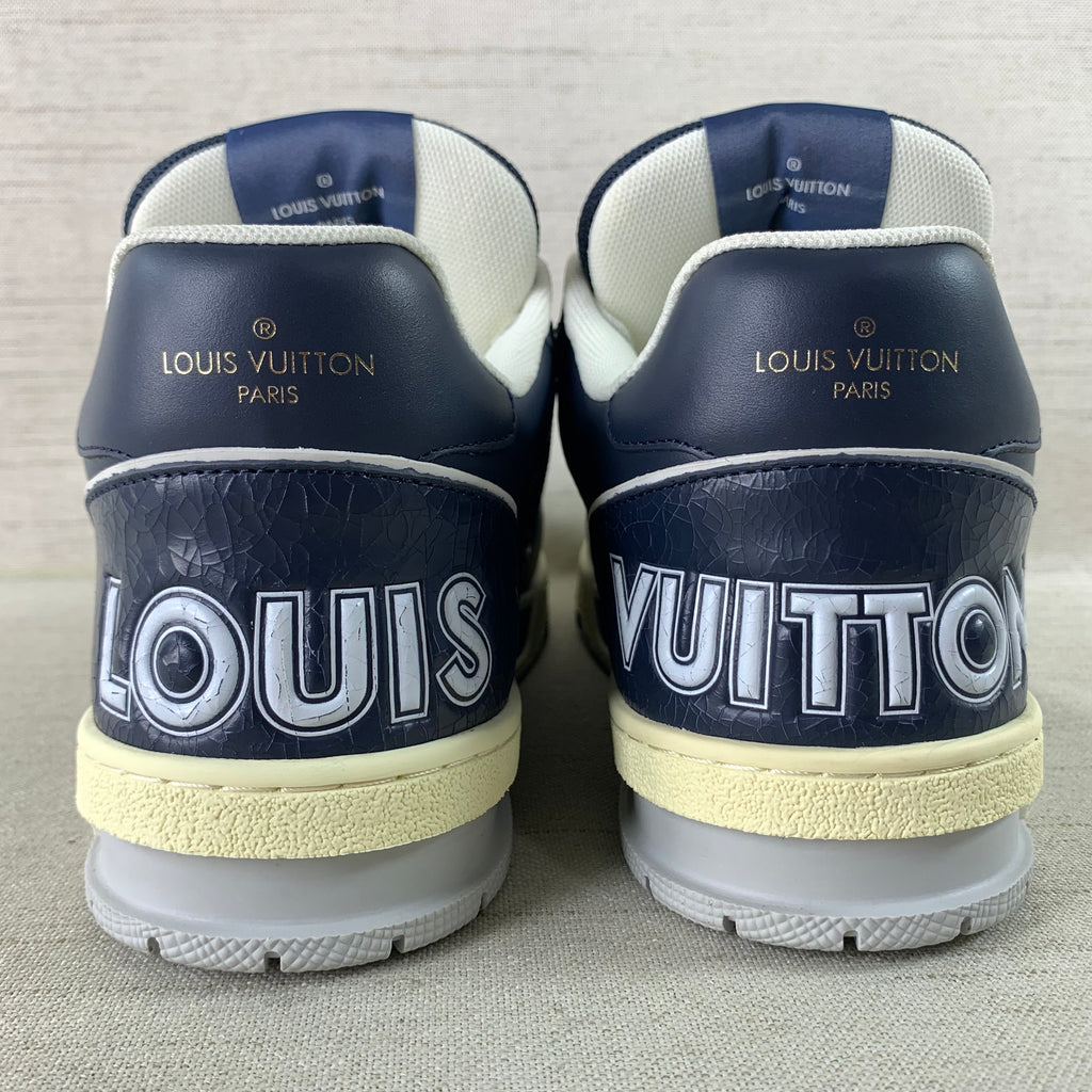Louis Vuitton, Shoes, Louis Vuitton Time Out Sneakers White And Navy