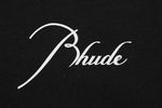 Rhude Cotton logo Tee Black
