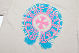 Chrome Hearts - CH Logo Neon T Shirt White