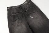 Balenciaga Destroyed Super Large Exhaust jeans