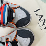 Lanvin Curb Sneaker Grey Orange