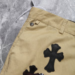 Chrome Hearts Cross Patch Carpenter Pants