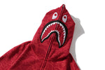 BAPE 30th Anniversary Line Camo Shark Full Zip Hoodie Red