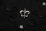 Chrome Hearts - Horseshoe Logo + Fleur de Lis Pin T-Shirt Black