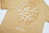 Chrome Hearts - Cross Logo Washed T Shirt Kakhi