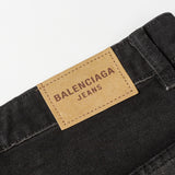 Balenciaga Patched Pockets baggy Jeans in Black