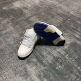 Off-White Out Of Office Calf Leather Light Grey Navy