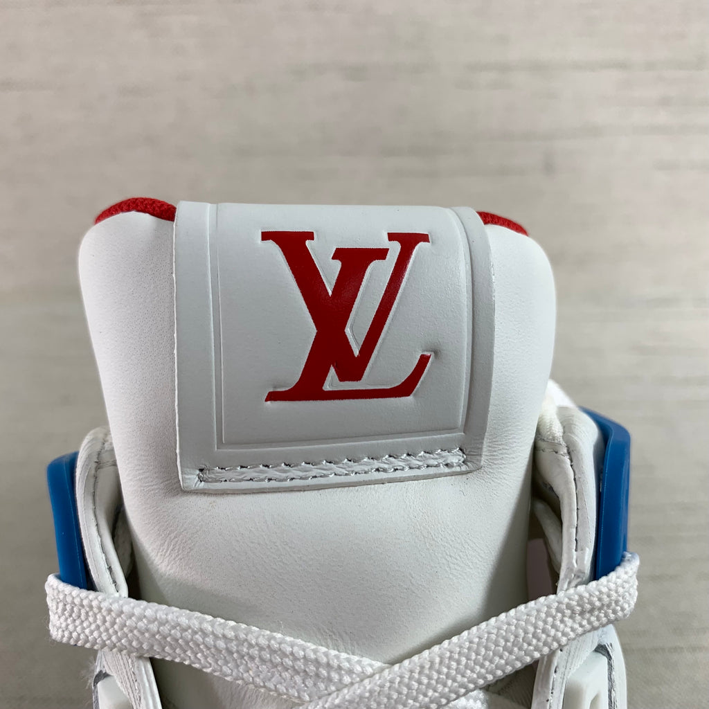 Louis Vuitton LV Trainer FW20 Red White Blue Pre-Owned