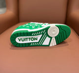Louis Vuitton Trainer Green Monogram Textile