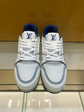 Louis Vuitton Trainer #54 Signature White Blue