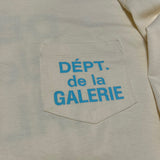 Gallery Dept. Souvenir L/S Tee Cream/Blue
