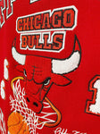 OFF-WHITE c/o Chicago Bulls Red Varsity Jacket