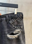 Balenciaga Destroyed Super Large Exhaust jeans