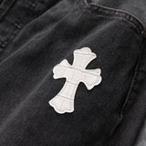 Chrome Hearts Cross Pats Black