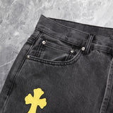 Chrome Hearts London Levi's Cross Patch Jeans