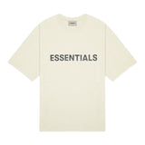 Fear of God Essentials Boxy T-Shirt Applique Logo 'Cement'