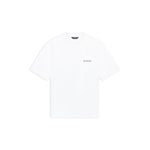 Balenciaga Logo T-Shirt Medium Fit White vintage jersey