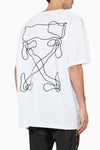 Off-White Oversized Abstract Arrows Embroidered T-shirt