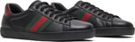 Gucci Ace Leather 'Black'