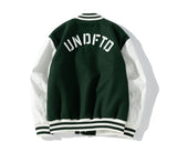 BAPE x Undefeated Varisty Jacket Green/White