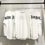 Palm Angels Logo Mock Neck Longsleeve T-Shirt
