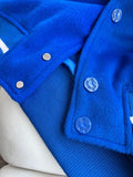 Louis Vuitton Oz Varsity Jacket (SS19) Blue/White Hombre - SS19 - US