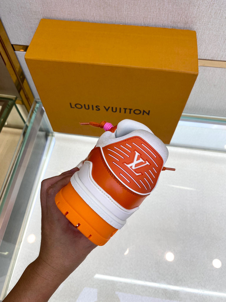 Louis Vuitton LV Trainer Maxi, Orange, 9.5