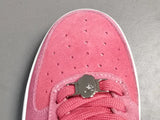 A Bathing Ape Bape Sta Low Pink suede