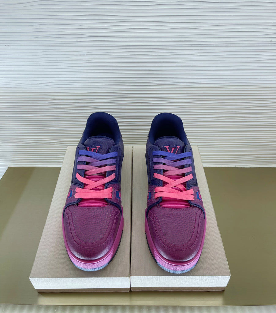 Louis Vuitton Trainer Ombre 'Pink/Purple/White' - 1A9TSC