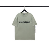 Fear of God Essentials Boxy T-Shirt Applique Logo 'Rain Drum'