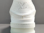 Louis Vuitton Trainer White Monogram Denim White