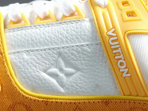 Louis Vuitton Trainer Monogram Demin Yellow, Cheap Hotelomega Jordan  outlet