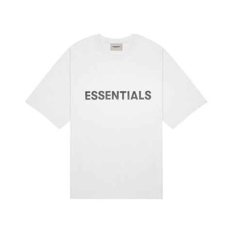 Fear of God Essentials Boxy T-Shirt Applique Logo 'White'