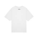 Fear of God Essentials Boxy T-Shirt Applique Logo 'Heather Oatmeal'