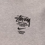 Nike x Stussy International Crewneck Sweatshirt Heather Gray