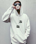 Supreme Comme des Garcons SHIRT Split Box Logo Hooded Sweatshirt White