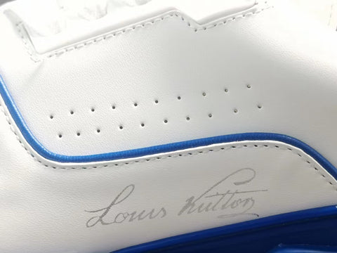 Louis Vuitton Trainer Low White Sky Blue – Tenisshop.la