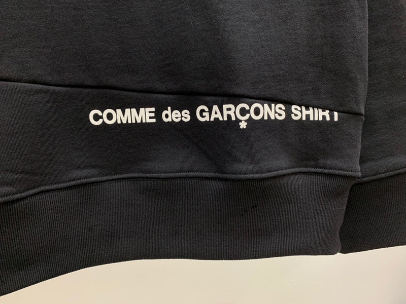 Supreme Comme des Garcons Shirt Box Logo Hooded Sweatshirt Black