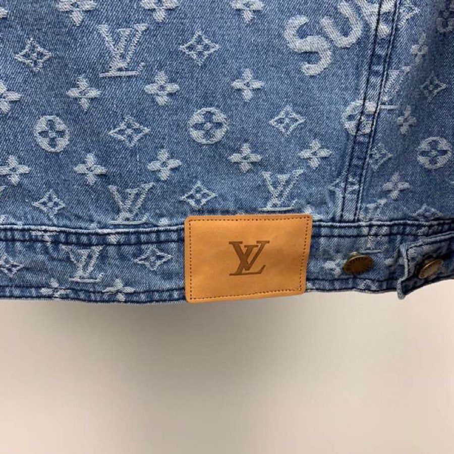 Louis Vuitton X Supreme Denim Jacket